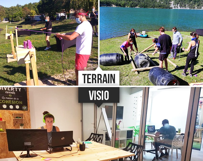 Team building terrain ou visio