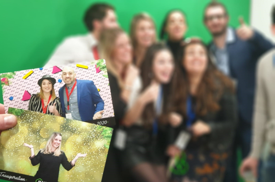 Soirée Team building Lyon 5 Selfie box