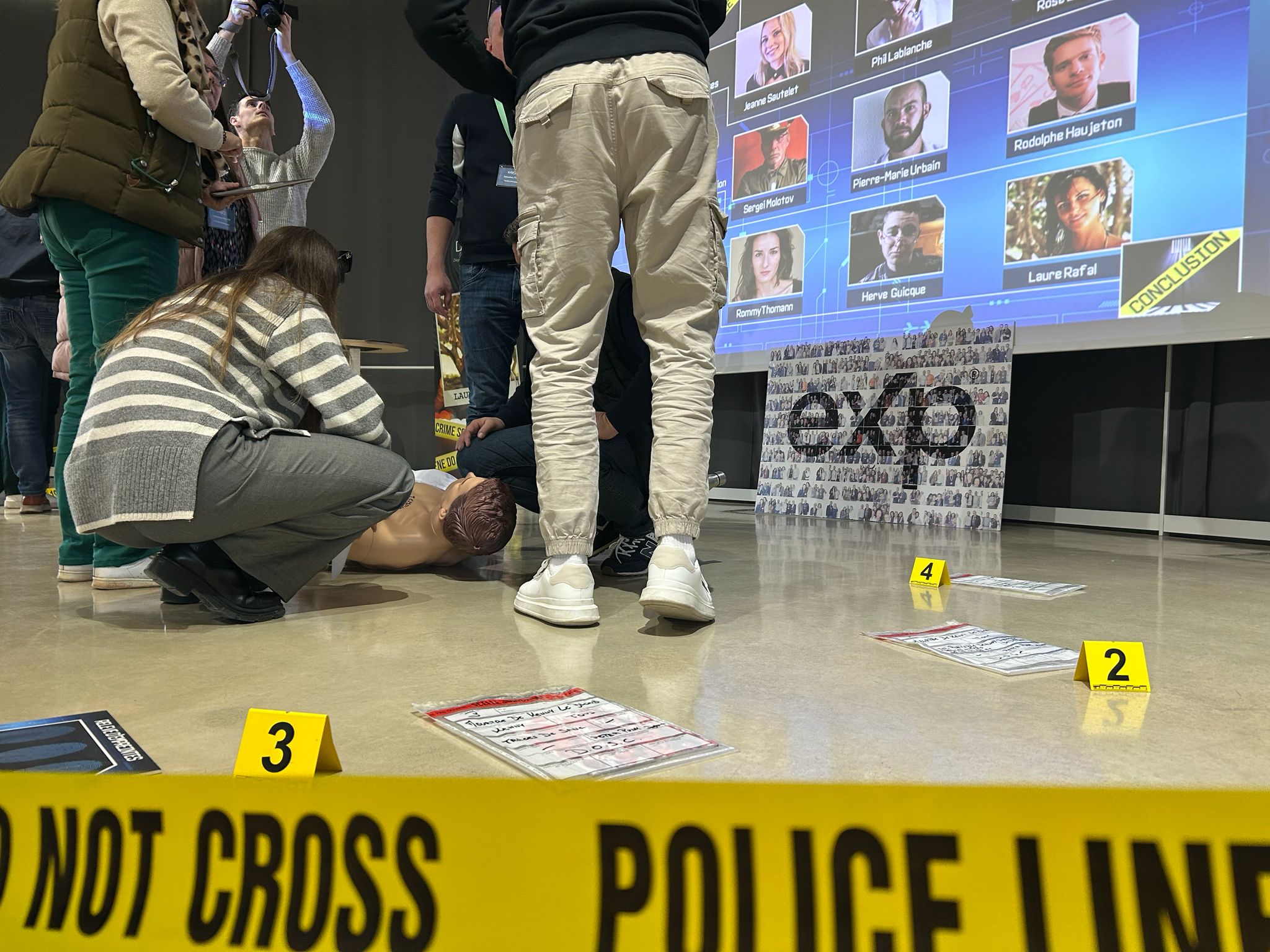 Team building enquête policière Les Experts DIVERTY